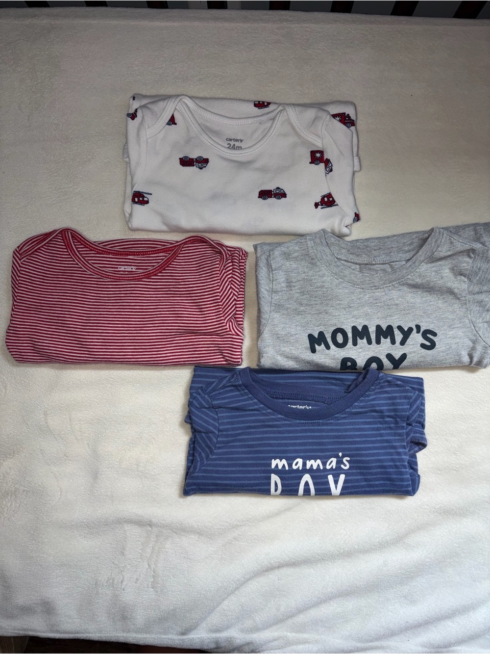 Carter's Long Sleeve Onesies
